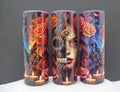 Sugar Skull Skinny 20 oz Tumbler
