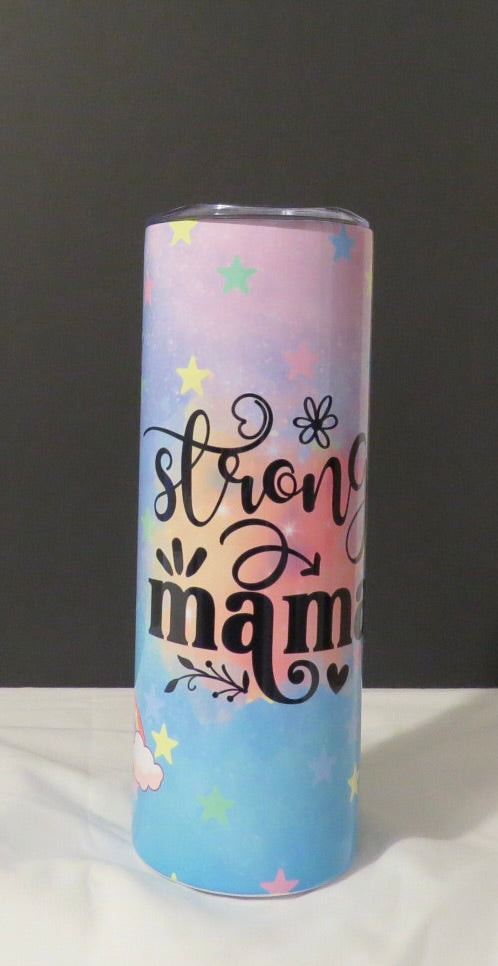Unicorn Mama and Mini Skinny 20 oz/12 oz Tumbler and Sippy Cup