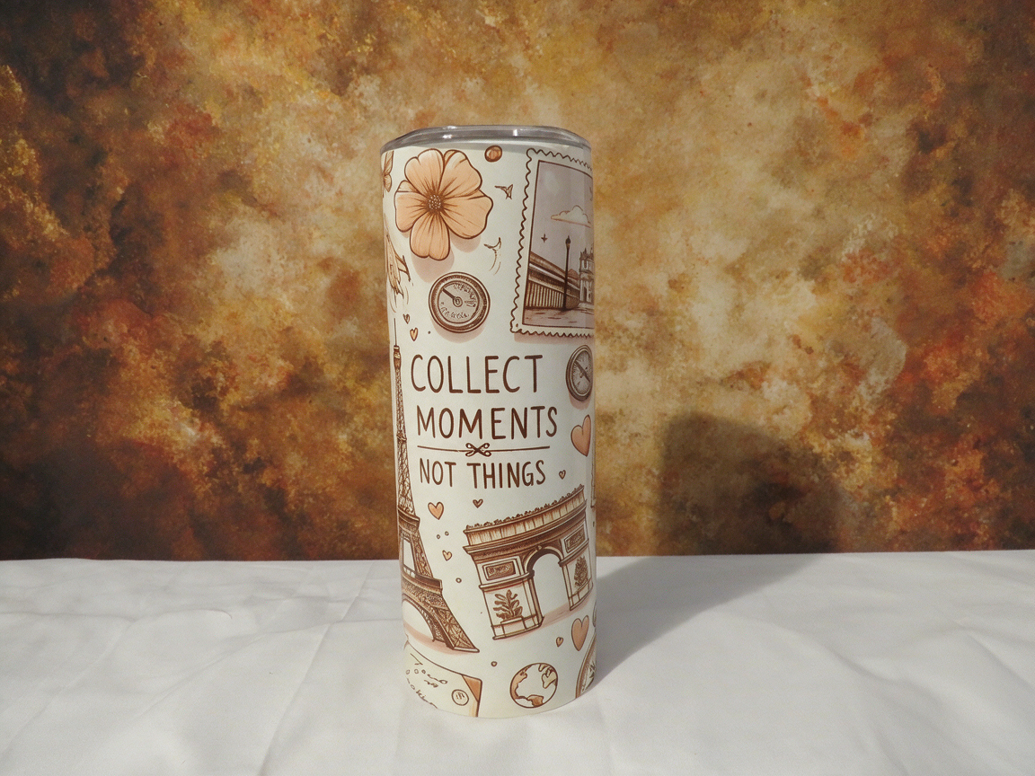 Collect Moments Not Things Skinny 20 oz Tumbler