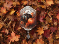 Fall Pumpkin 8" Wind Spinner